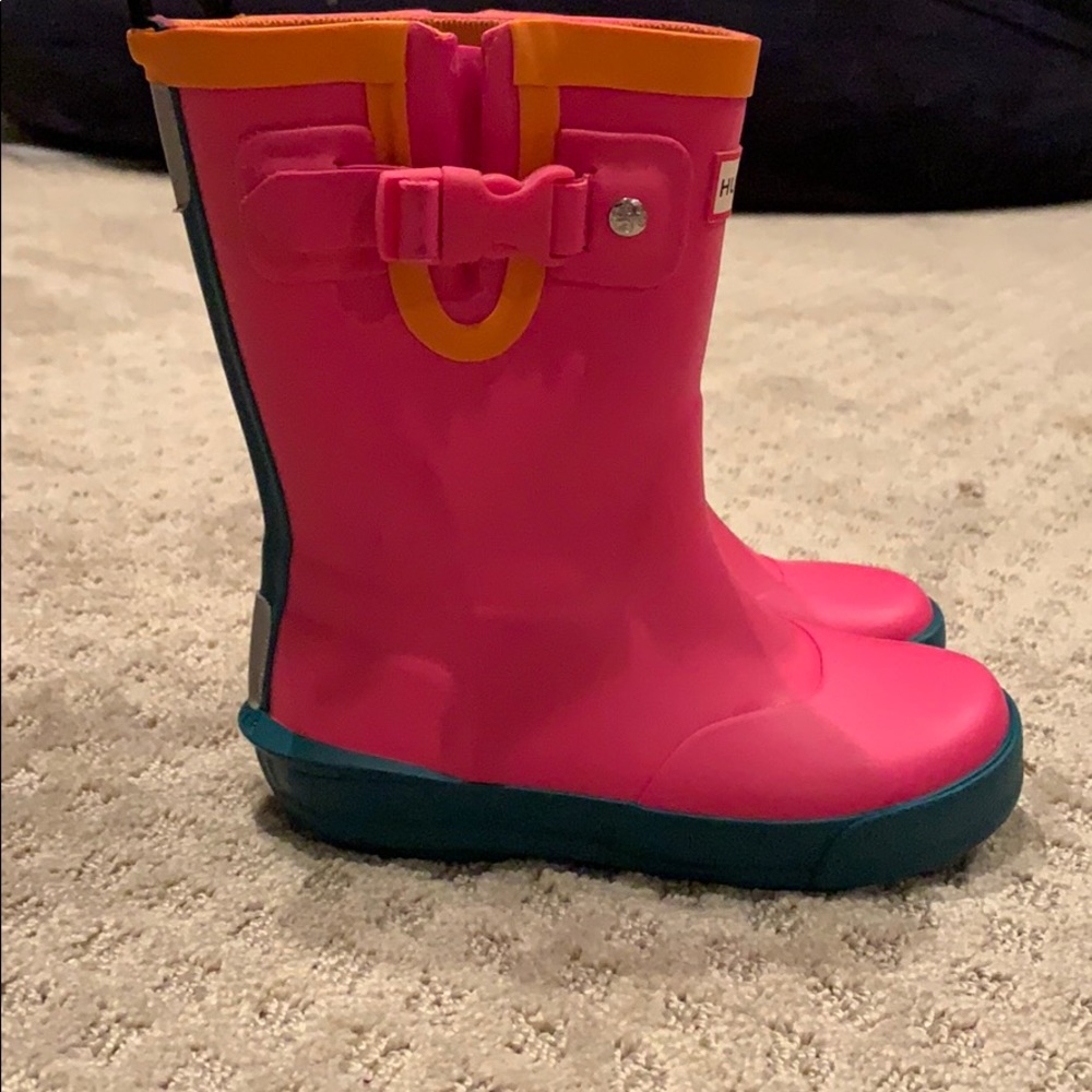 Hot Pink Hunter Boots